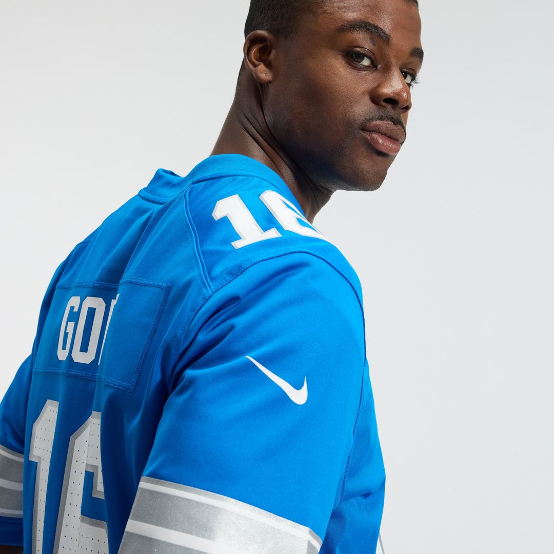 Men's Detroit Lions Jared Goff White
