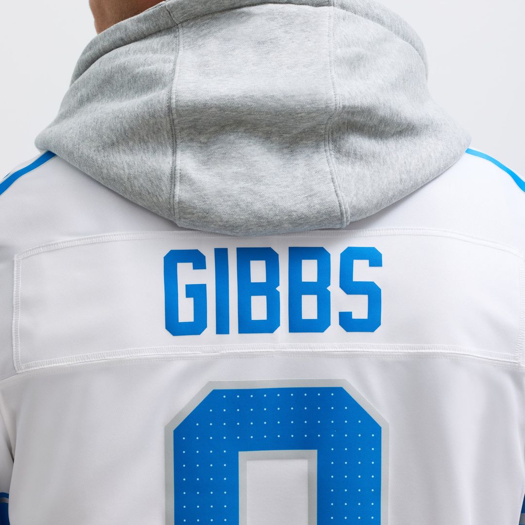 Men's Detroit Lions Jahmyr Gibbs Black 2nd Alternate Vapor F.U.S.E.