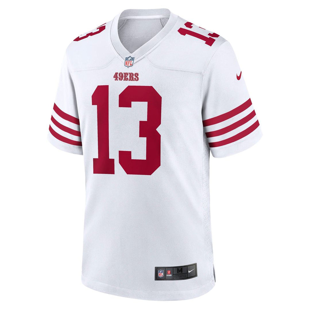 Men's San Francisco 49ers Brock Purdy White Game Player Jersey