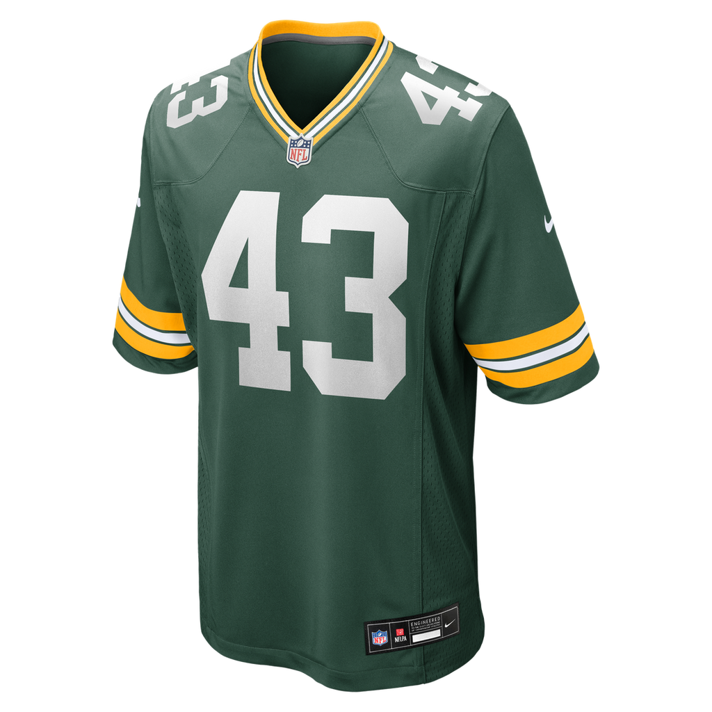 Men's Green Bay Packers Kiondre Thomas Green Game Player Jersey