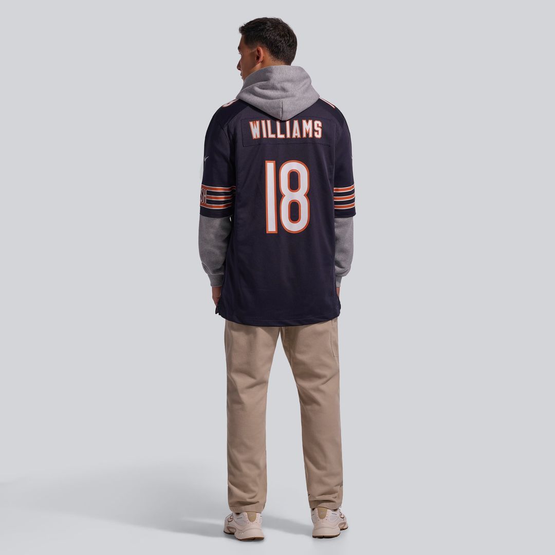 Men's Chicago Bears Caleb Williams Navy Player