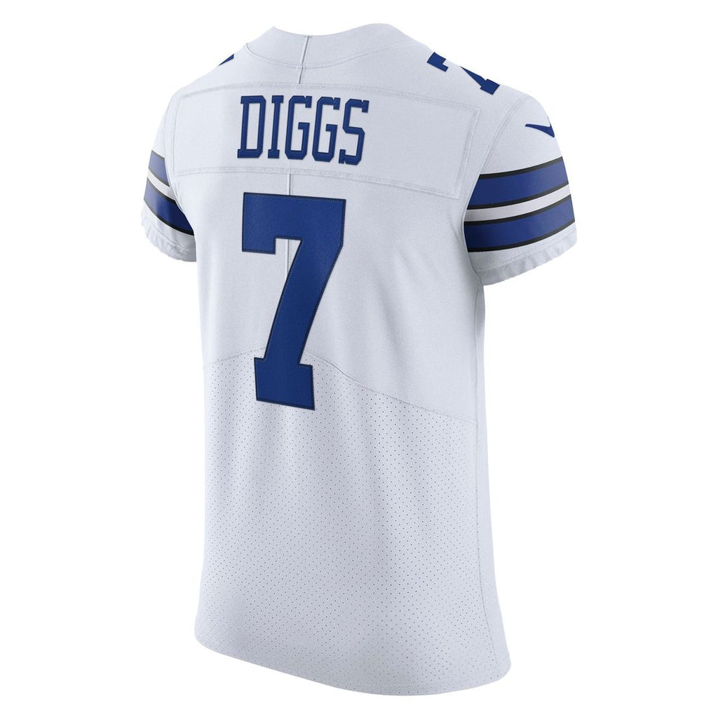 Men's Dallas Cowboys Trevon Diggs White Vapor Elite Jersey