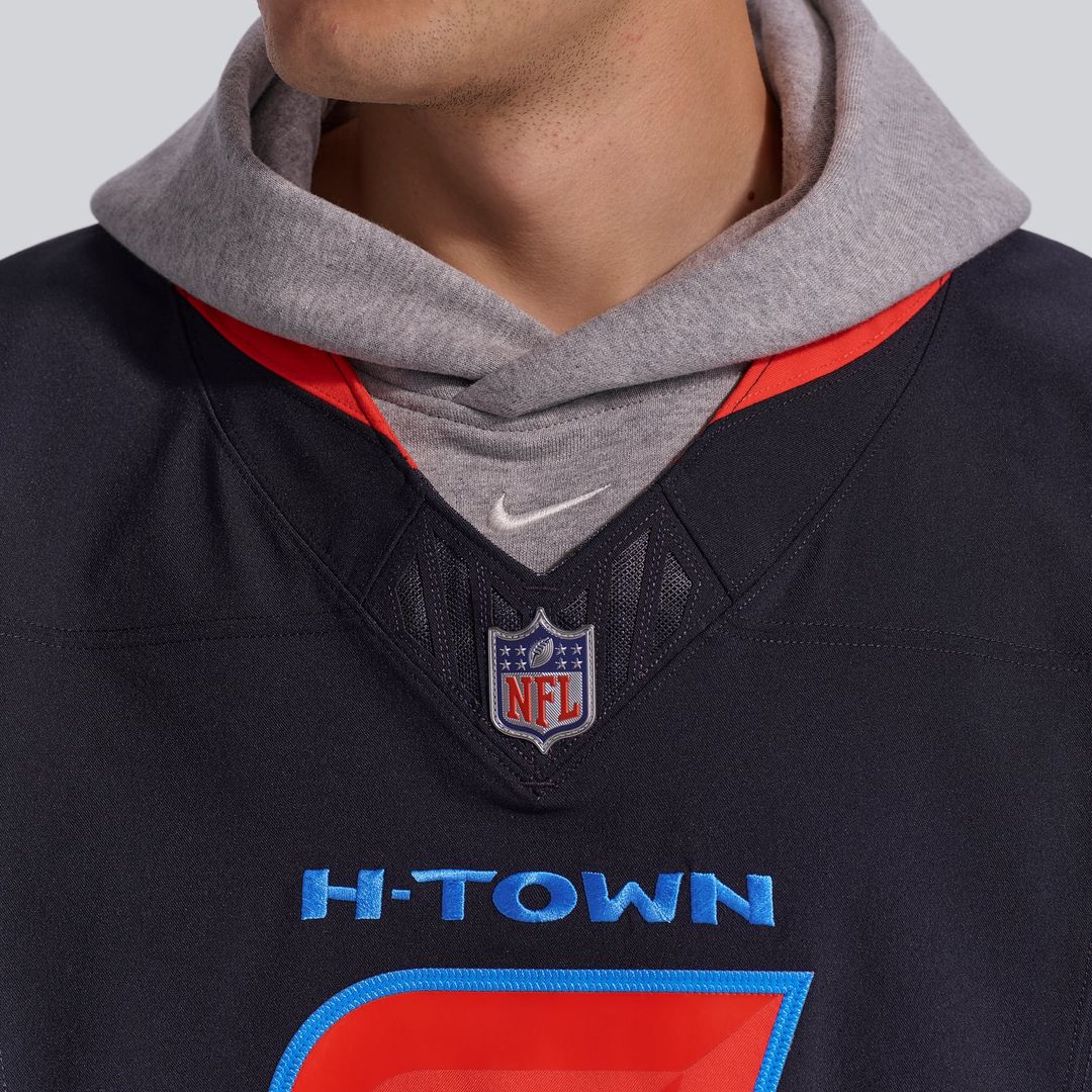 Men's Houston Texans C.J. Stroud Navy Alternate 2 Vapor F.U.S.E. Elite Jersey