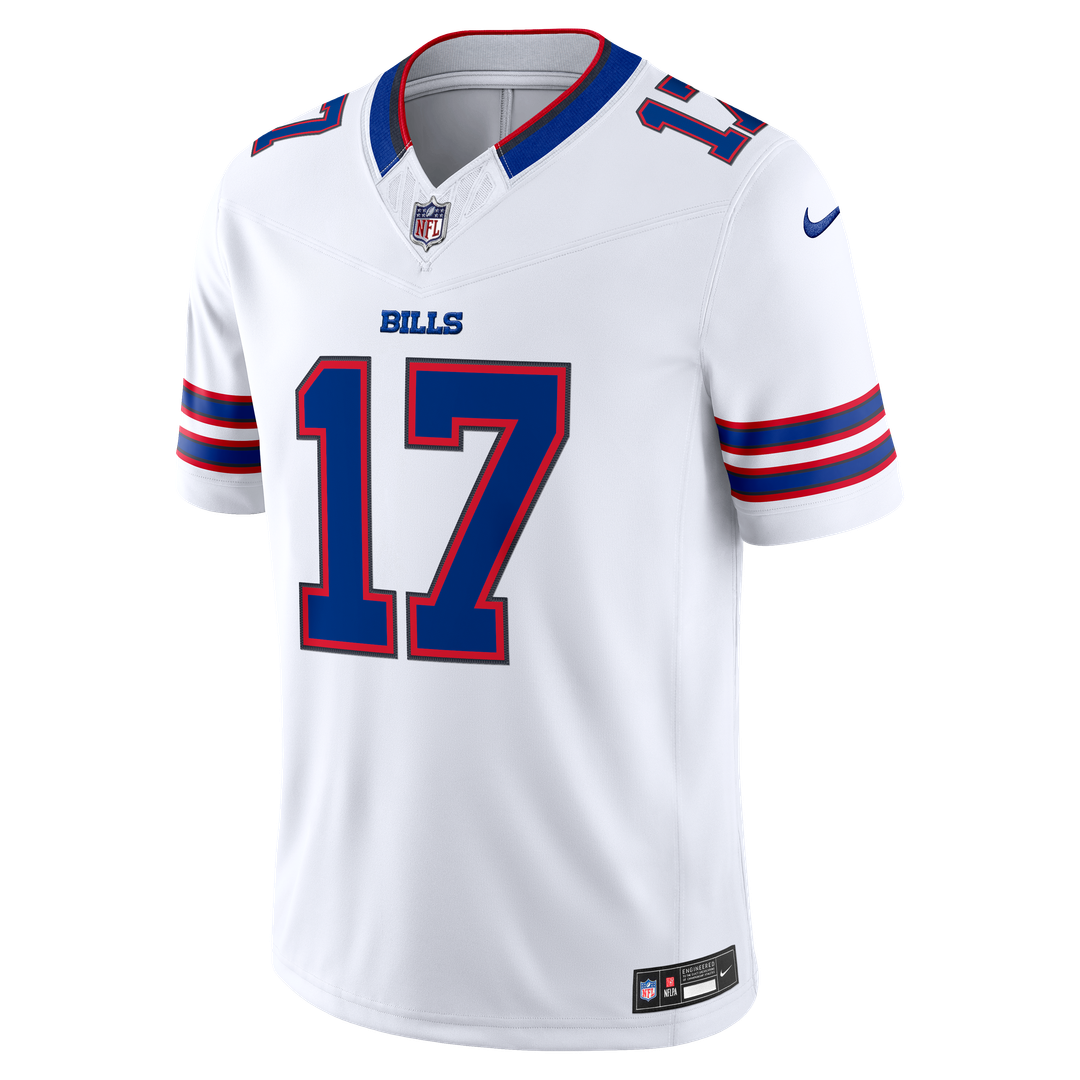 Men's Buffalo Bills Josh Allen Gray Nickel City Vapor F.U.S.E. Stitched