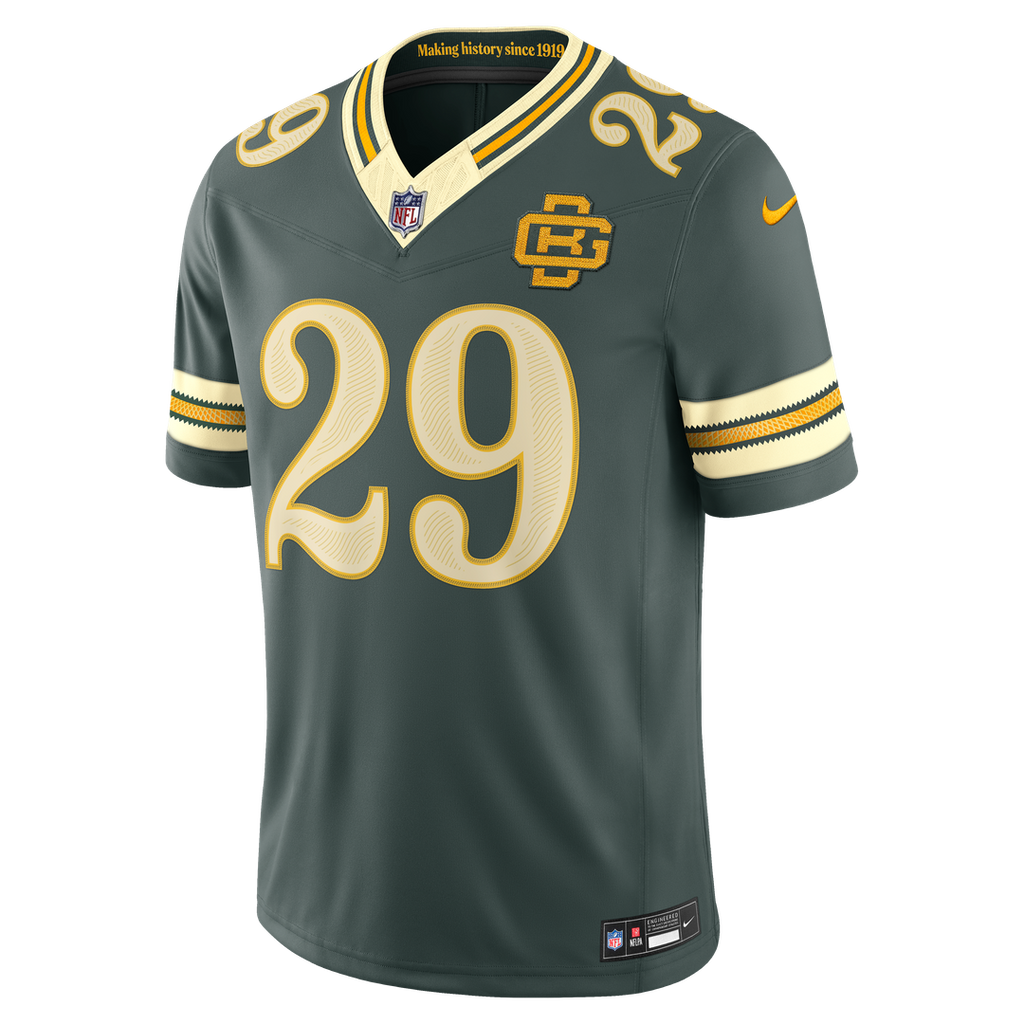 Men's Green Bay Packers Xavier McKinney Green 2026 Rivalries Collection Stitched