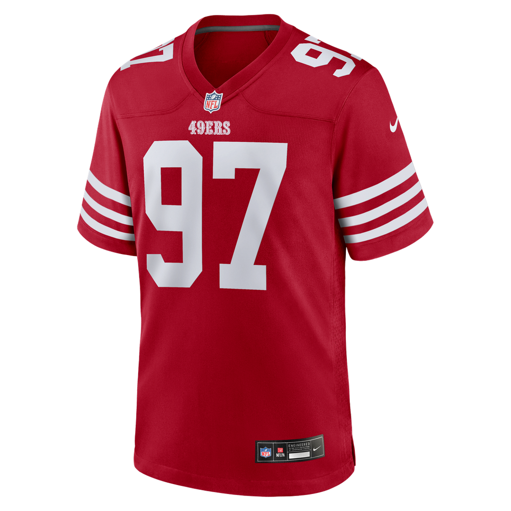 Men's San Francisco 49ers Nick Bosa White Player