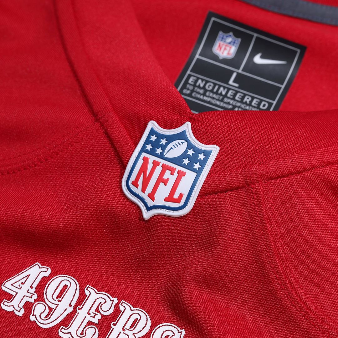 Men's San Francisco 49ers Number 1 Groom Scarlet