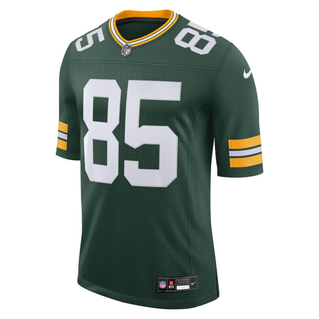 Men's Green Bay Packers Tucker Kraft Green Stitched