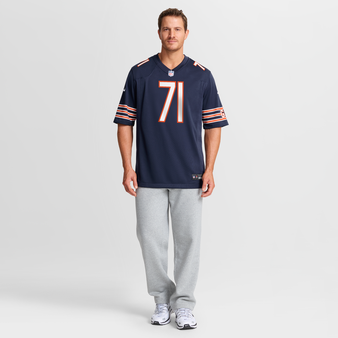 Men's Chicago Bears Ryan Bates Navy