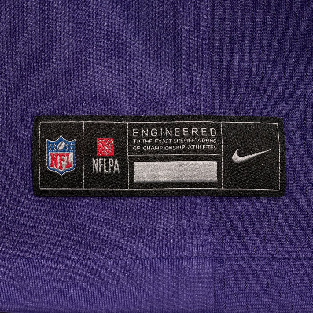 Men's Baltimore Ravens Steve McNair Purple Game Retired Player Jersey