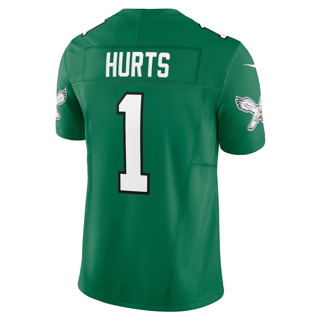 Men's Philadelphia Eagles Jalen Hurts Black Alternate Vapor F.U.S.E.