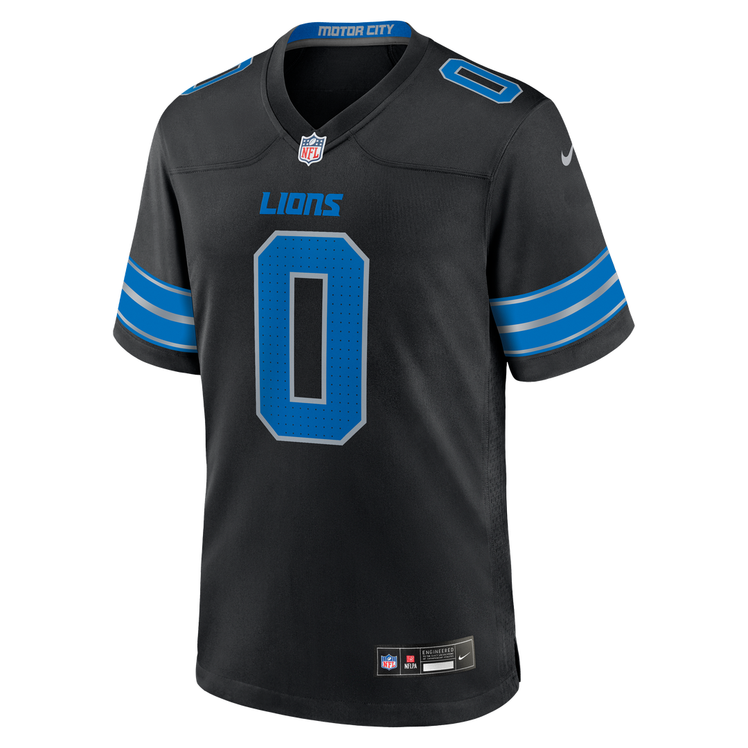 Men's Detroit Lions Jahmyr Gibbs White Game Player Jersey