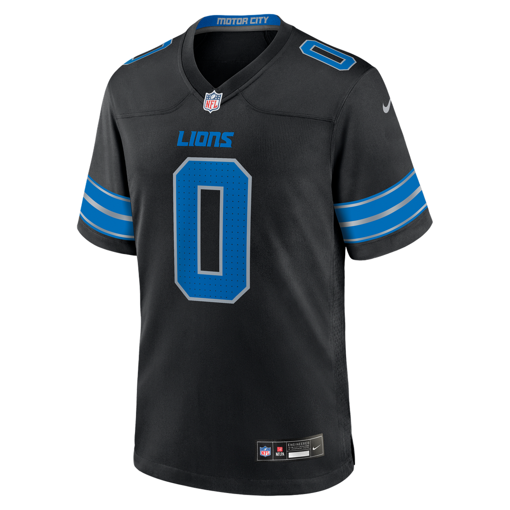 Men's Detroit Lions Jahmyr Gibbs Blue Game Player Jersey