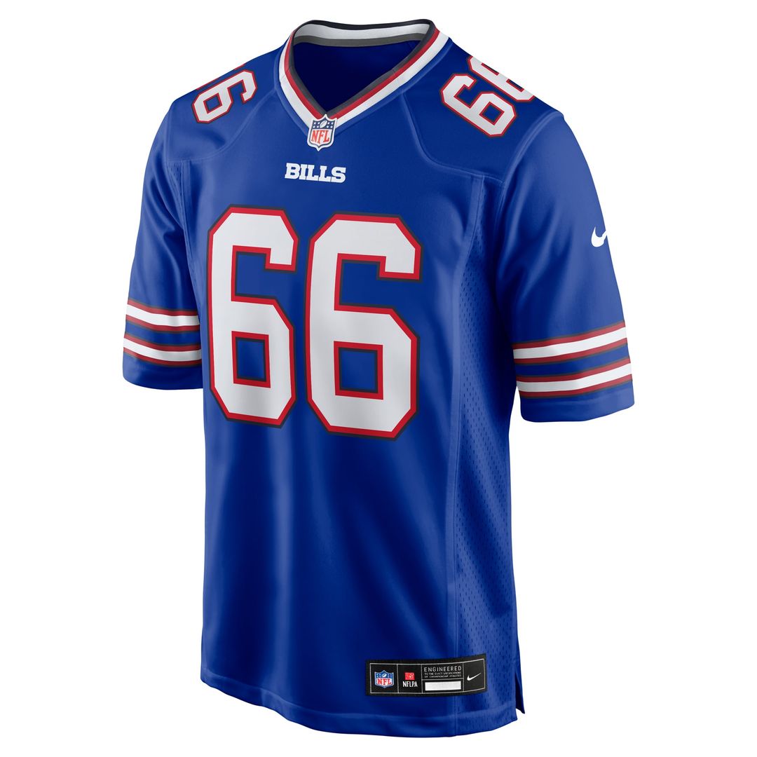Men's Buffalo Bills Connor McGovern Royal Game Player Jersey