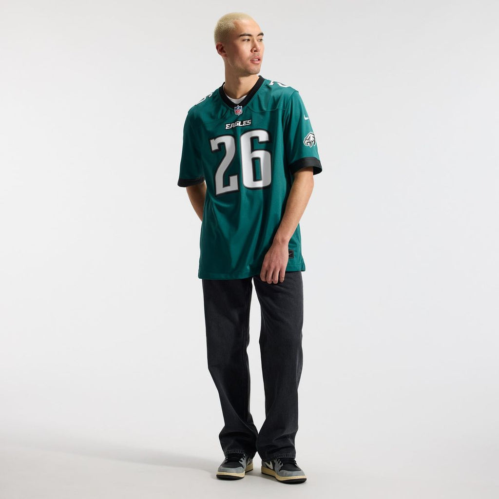 Men's Philadelphia Eagles Saquon Barkley Kelly Green Alternate