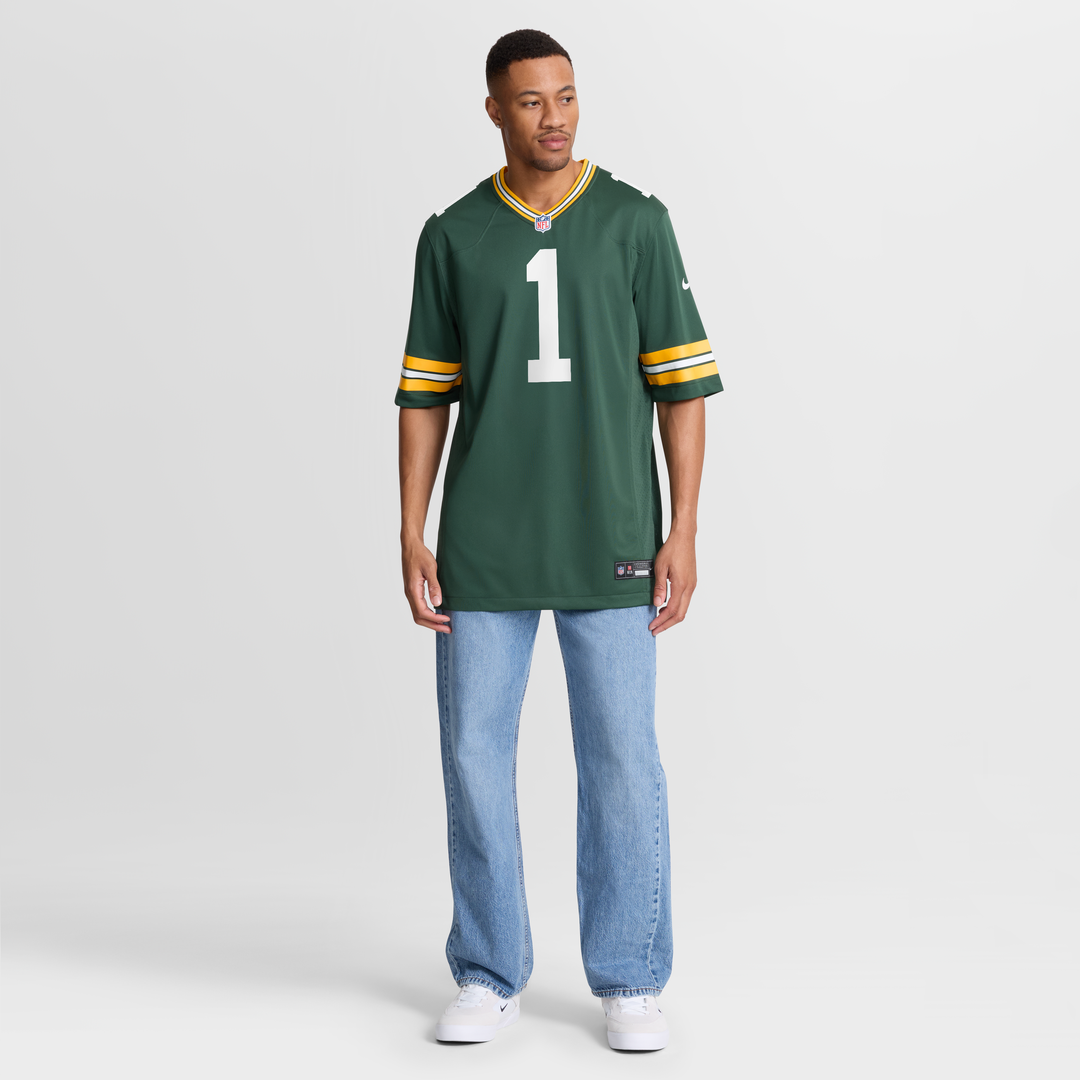Men's Green Bay Packers Number 1 Groom Green