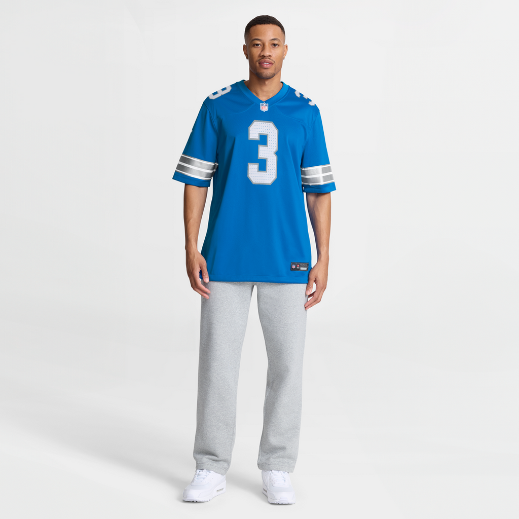 Men's Detroit Lions Jack Fox Blue Team