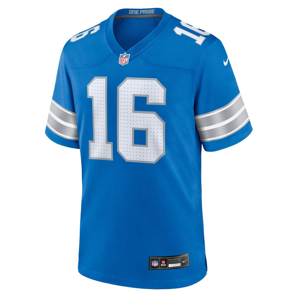 Men's Detroit Lions Jared Goff White