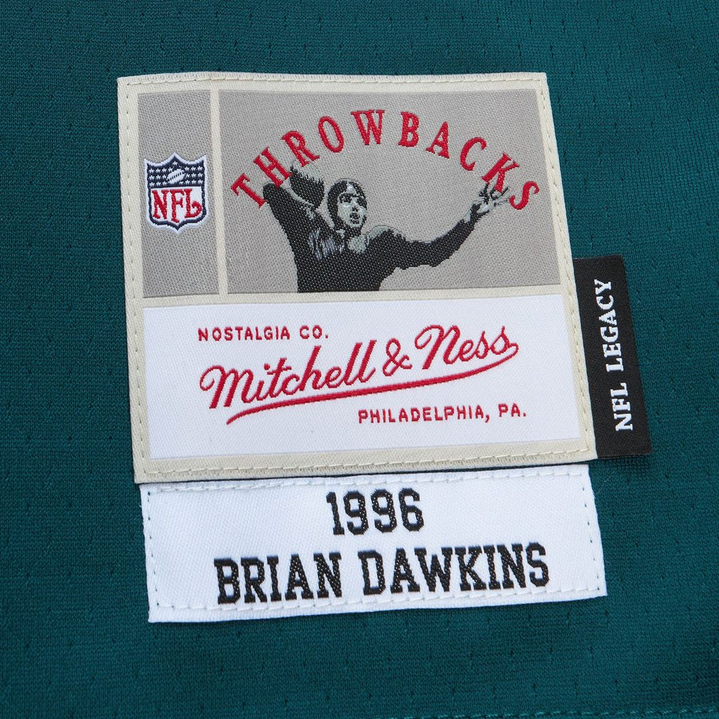 Men's Philadelphia Eagles Brian Dawkins Black Legacy Replica Jersey