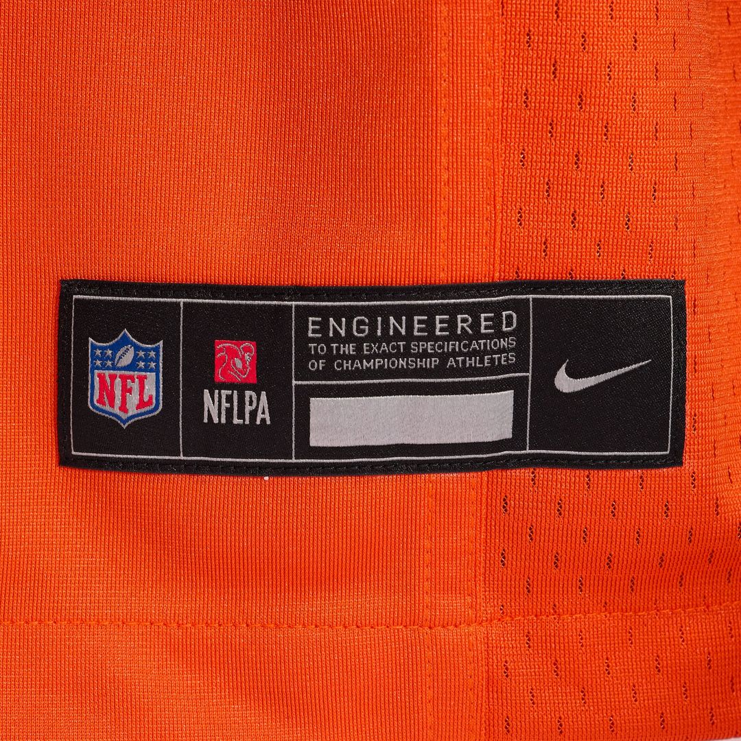 Men's Chicago Bears Caleb Williams Orange Alternate Player