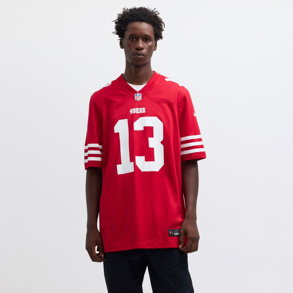 Men's San Francisco 49ers Brock Purdy White Game Player Jersey