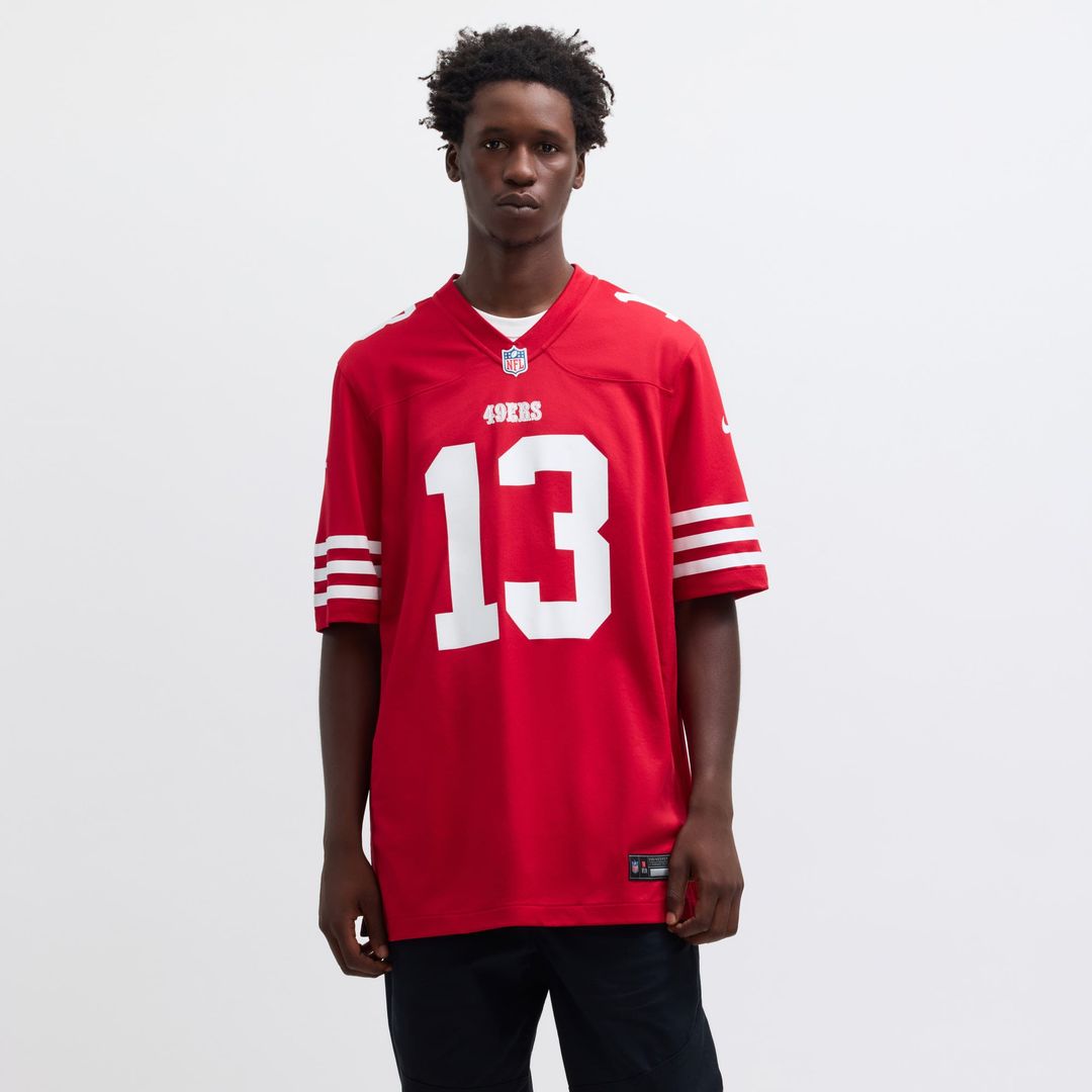 Men's San Francisco 49ers Brock Purdy White Game Player Jersey