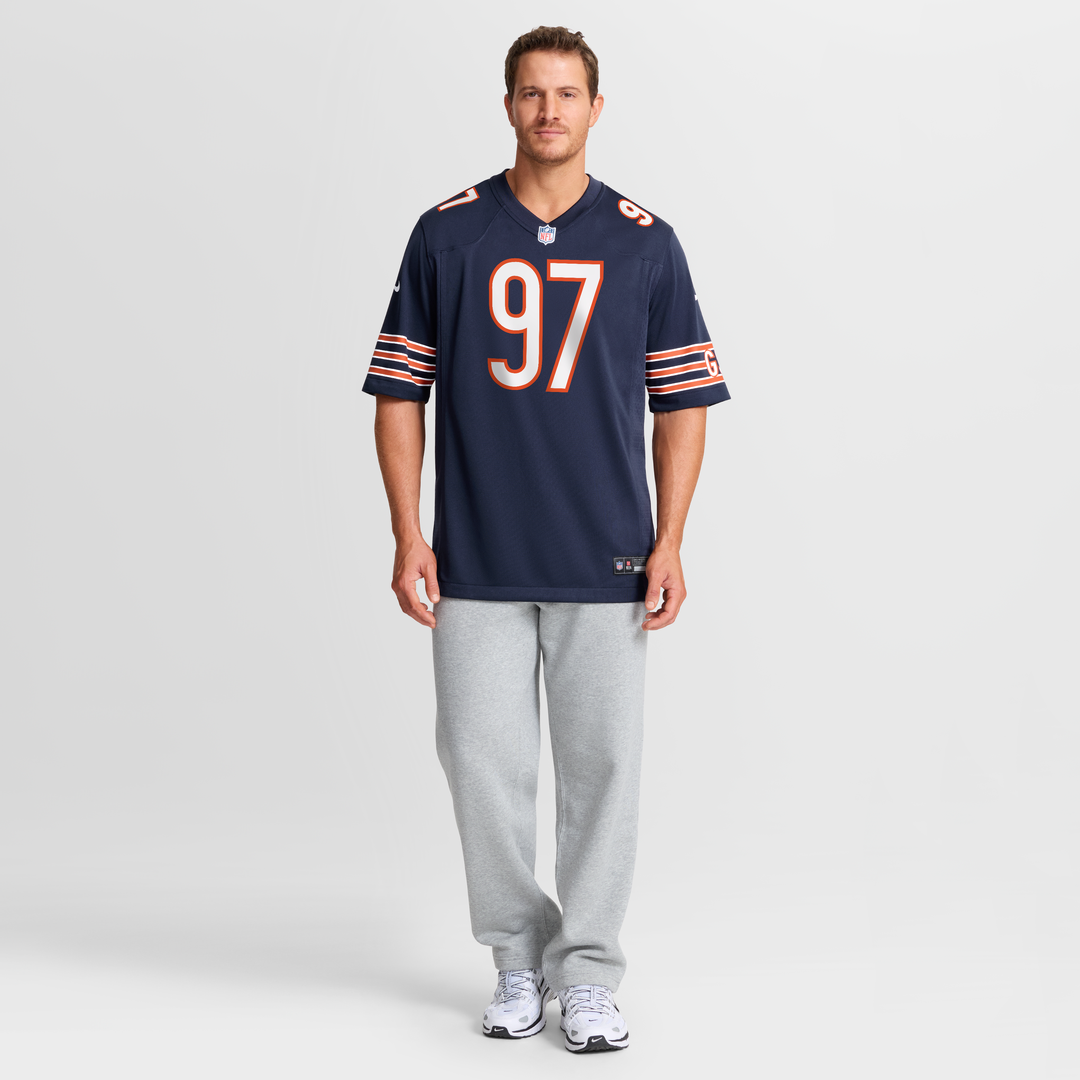 Men's Chicago Bears James Lynch Navy Team