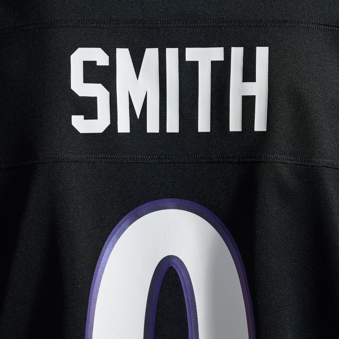 Men's Baltimore Ravens Roquan Smith Black Alternate
