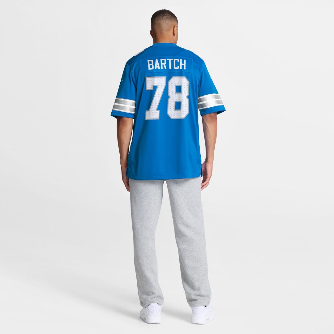 Men's Detroit Lions Ben Bartch Blue Team