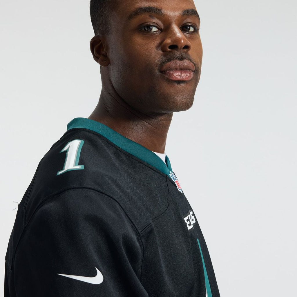 Men's Philadelphia Eagles Jalen Hurts Midnight Green Team