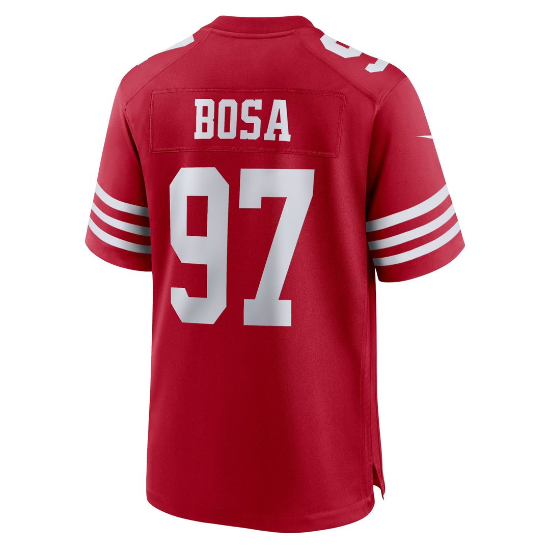 Men's San Francisco 49ers Nick Bosa White Player