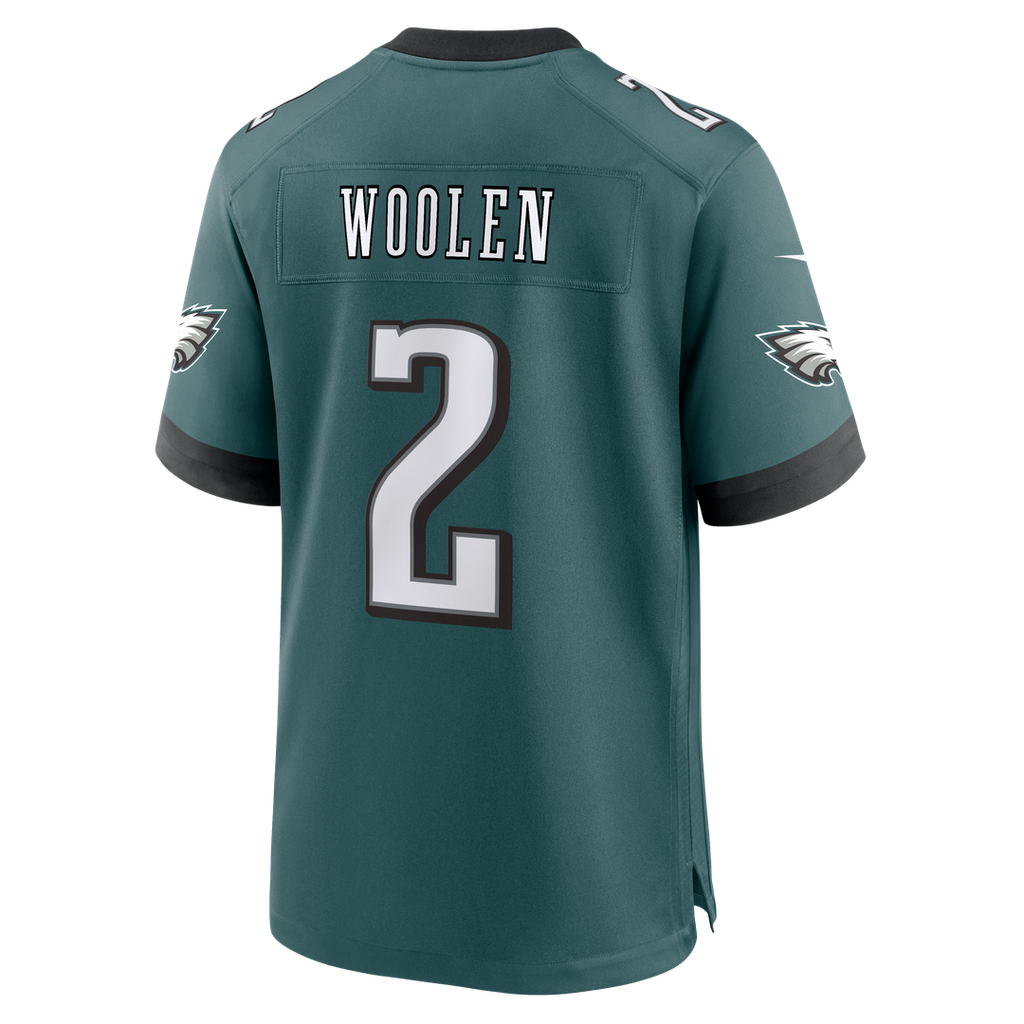 Men's Philadelphia Eagles Tariq Woolen Kelly Green Alternate