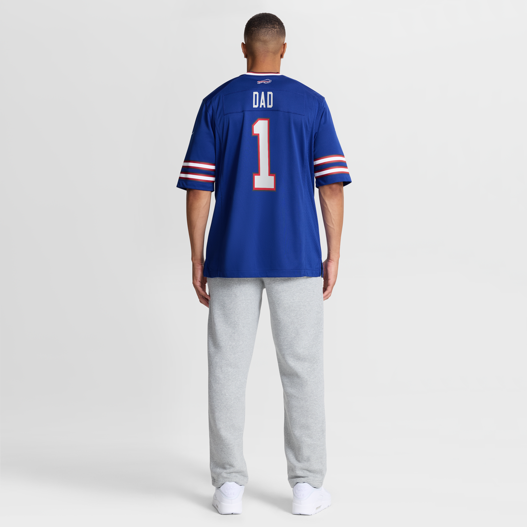 Men's Buffalo Bills Number 1 Dad Royal