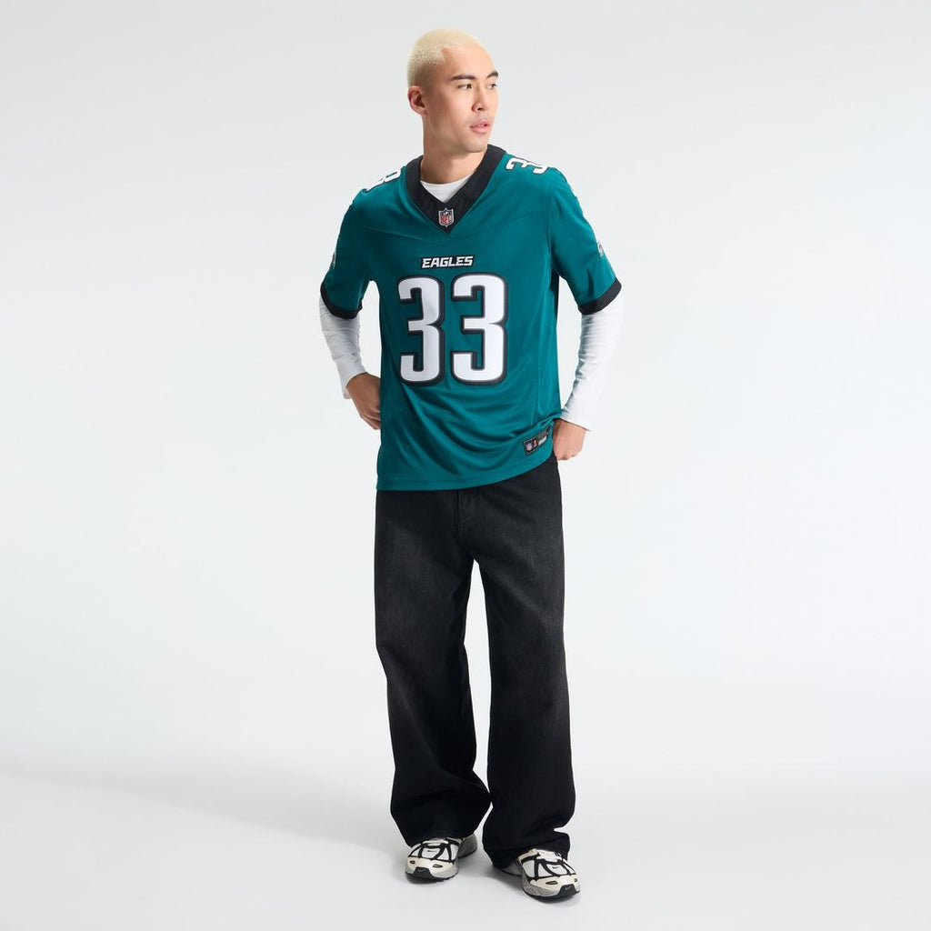Men's Philadelphia Eagles Cooper DeJean Kelly Green Alternate Vapor F.U.S.E. Stitched