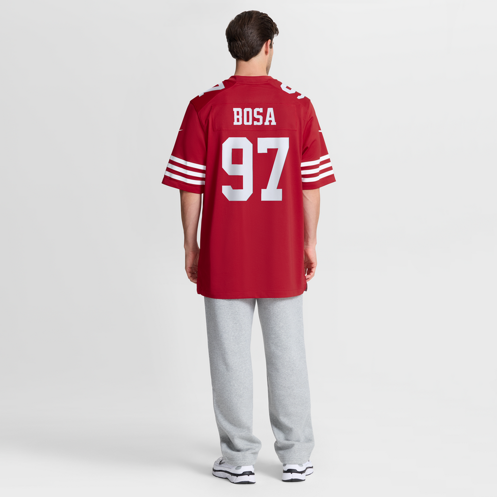 Men's San Francisco 49ers Nick Bosa White Player