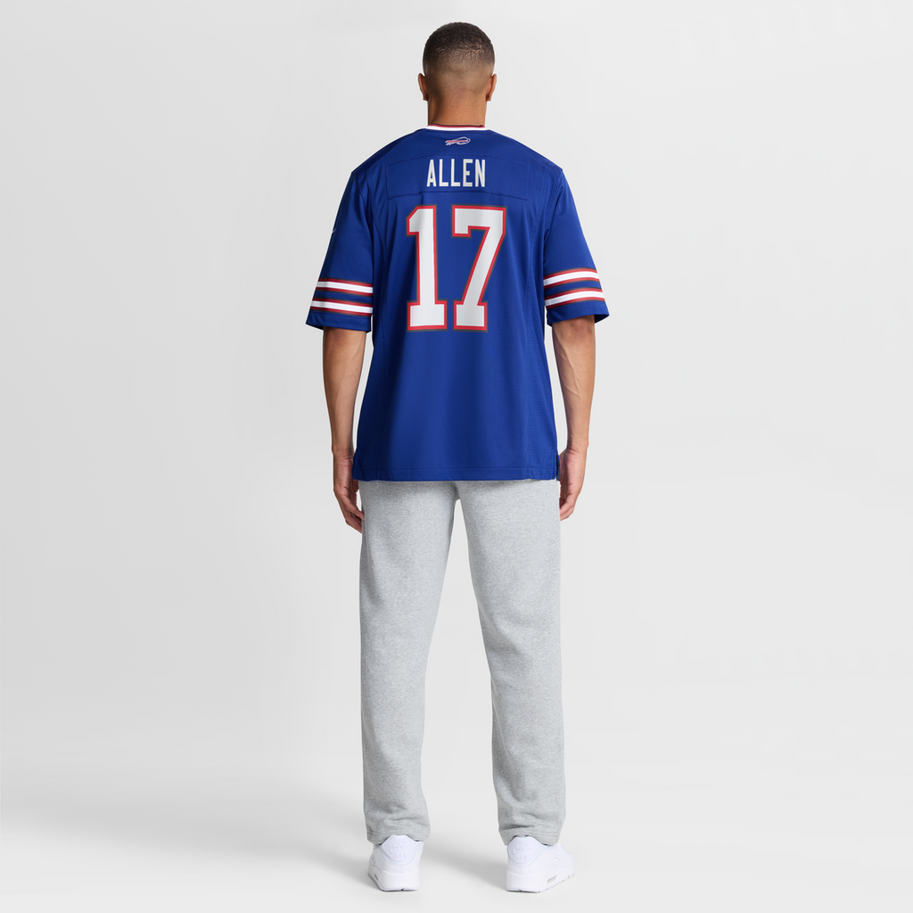 Men's Buffalo Bills Josh Allen Red Alternate Game Player Jersey