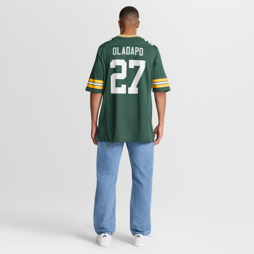 Men's Green Bay Packers Kitan Oladapo Green