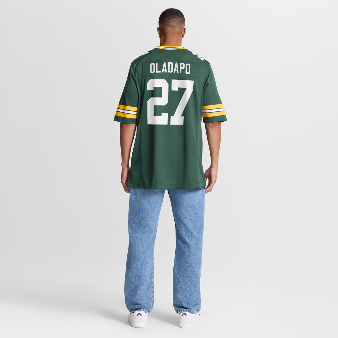 Men's Green Bay Packers Kitan Oladapo Green