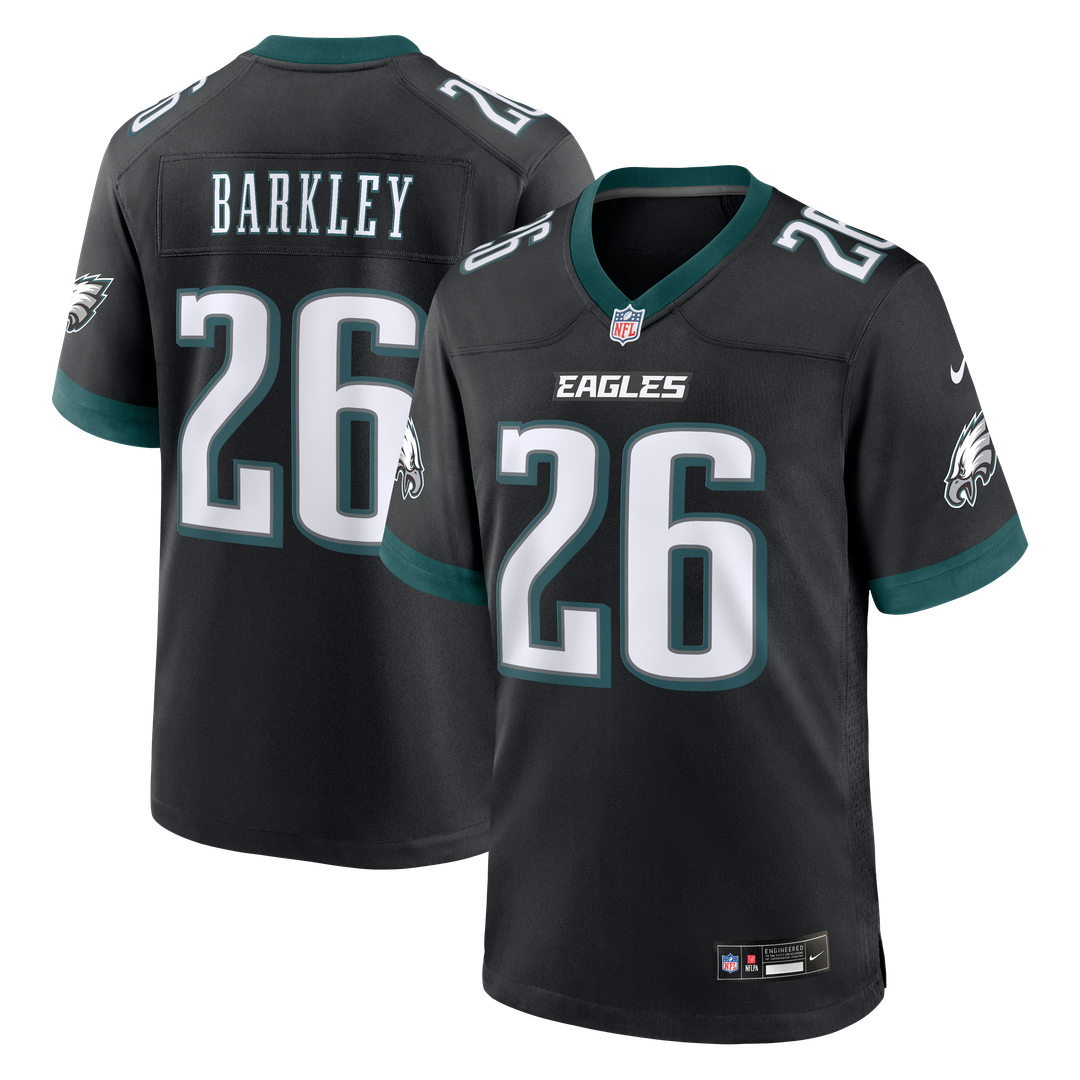 Men's Philadelphia Eagles Saquon Barkley White