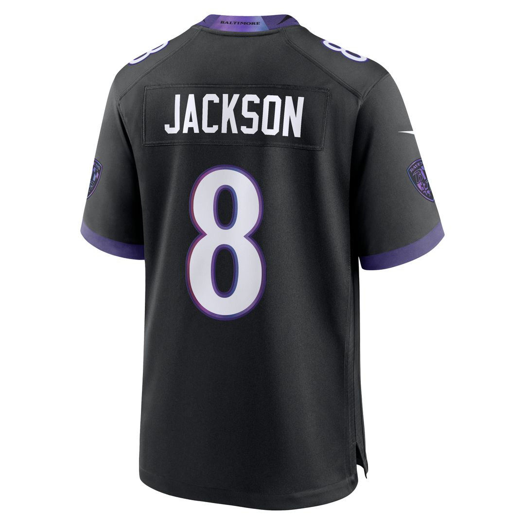 Men's Baltimore Ravens Lamar Jackson White