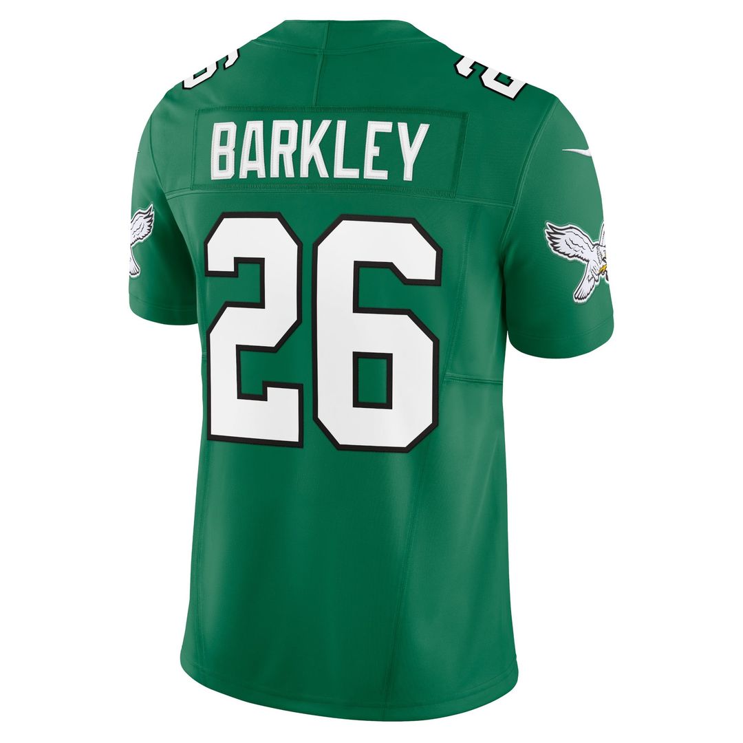 Men's Philadelphia Eagles Saquon Barkley Black Vapor F.U.S.E.