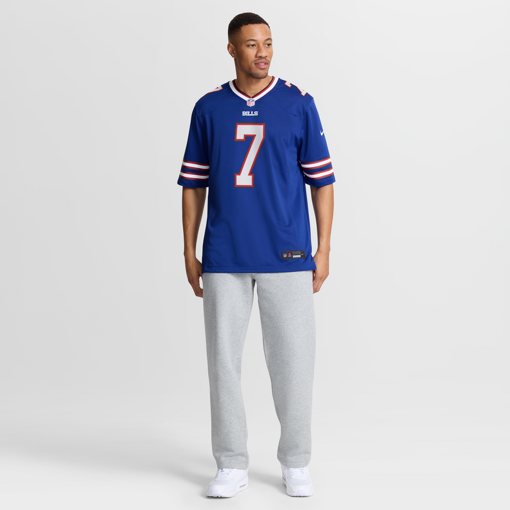 Men's Buffalo Bills Doug Flutie Royal Game Retired Player Jersey