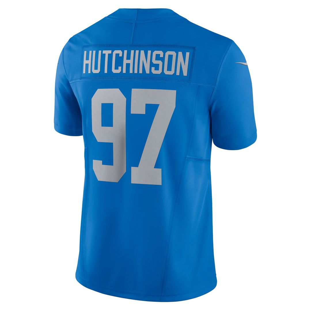 Men's Detroit Lions Aidan Hutchinson White Vapor F.U.S.E.