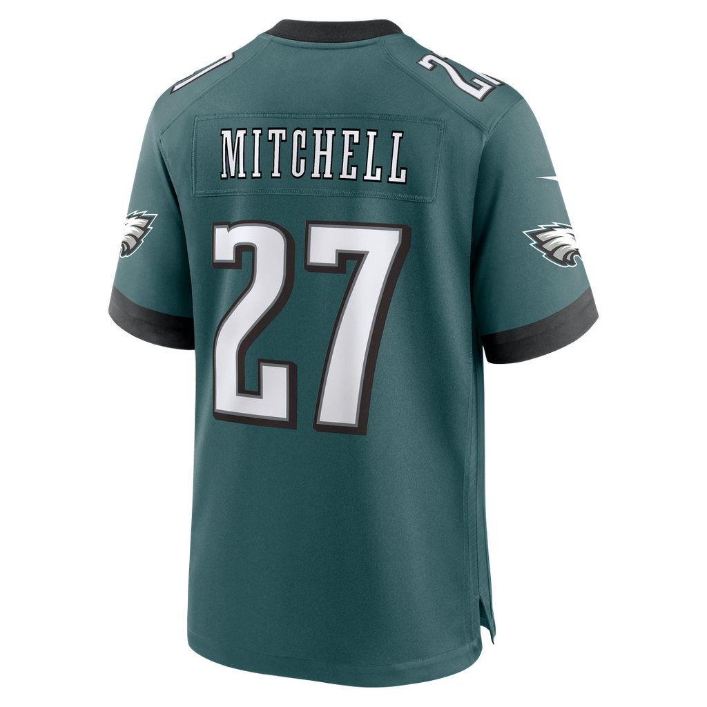 Men's Philadelphia Eagles Quinyon Mitchell Midnight Green Team
