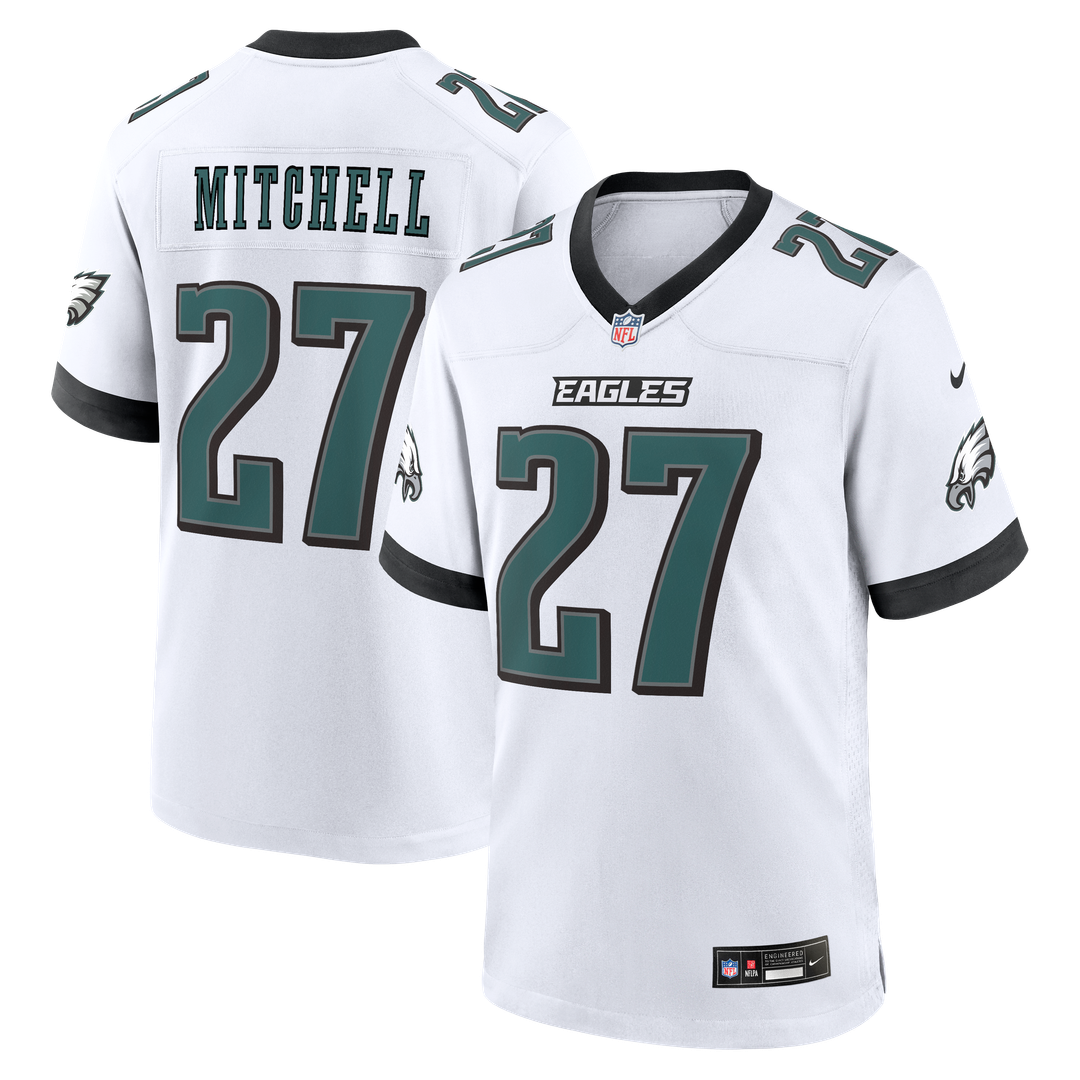 Men's Philadelphia Eagles Quinyon Mitchell White