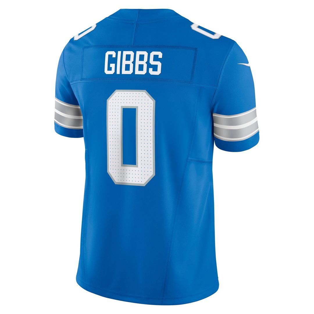 Men's Detroit Lions Jahmyr Gibbs Black 2nd Alternate Vapor F.U.S.E.