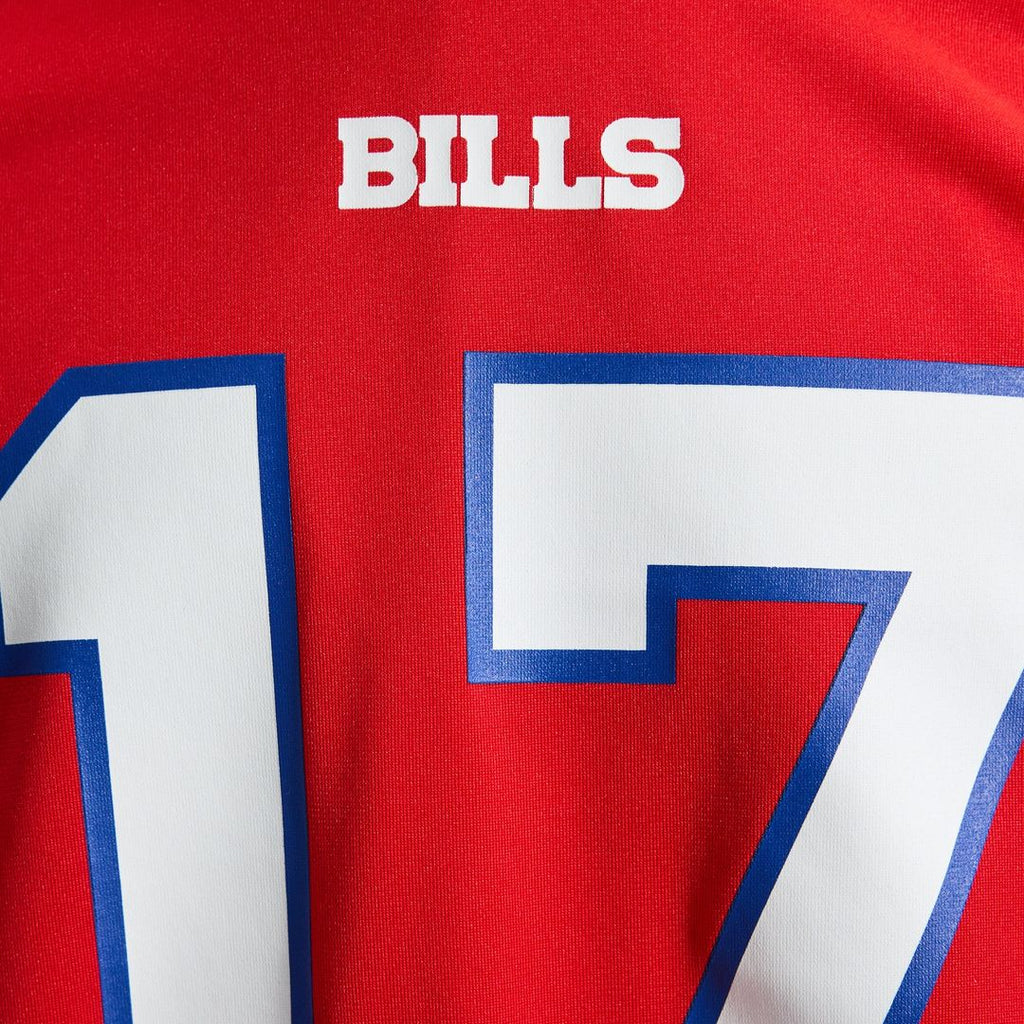 Men's Buffalo Bills Josh Allen Red Alternate Game Player Jersey