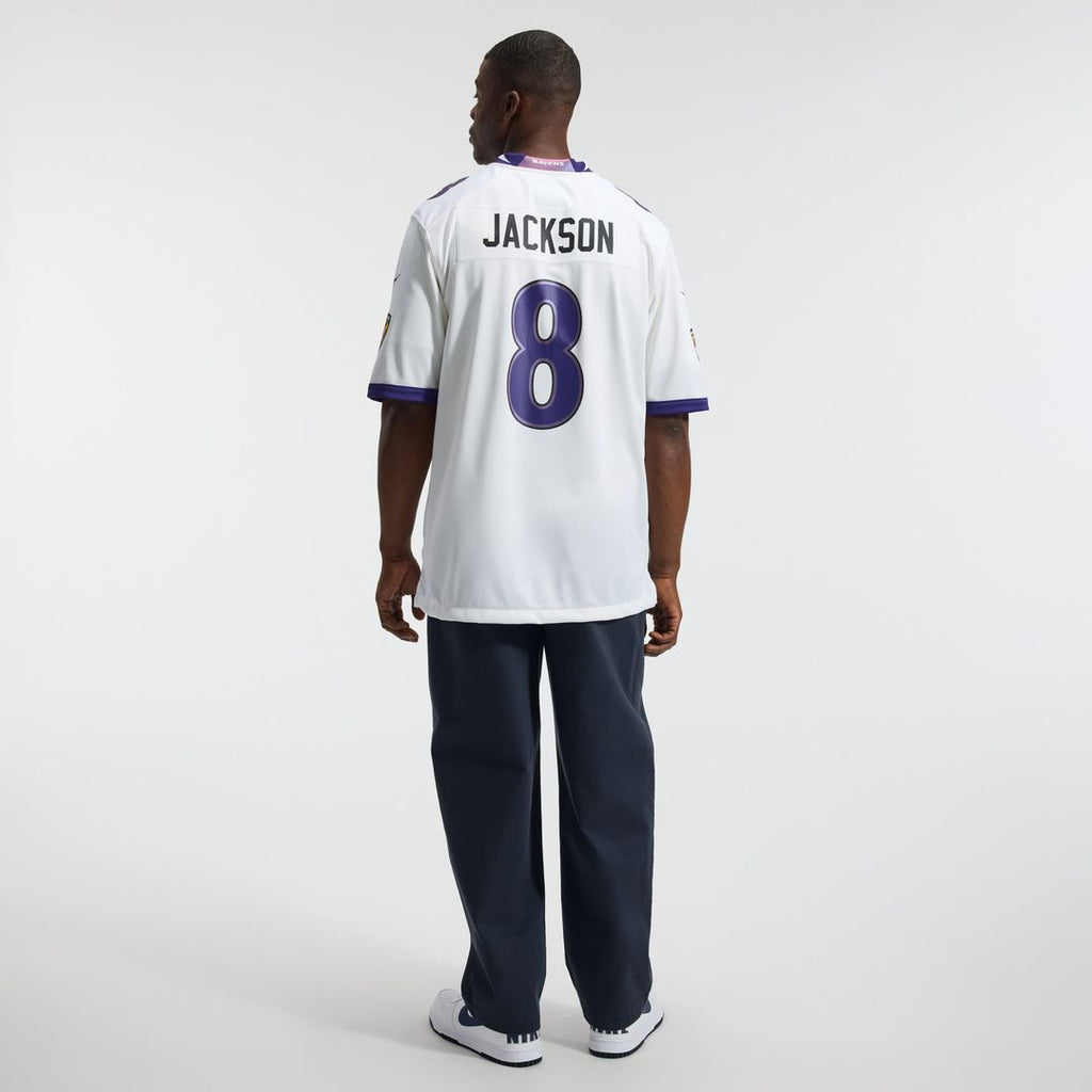 Men's Baltimore Ravens Lamar Jackson Purple Alternate