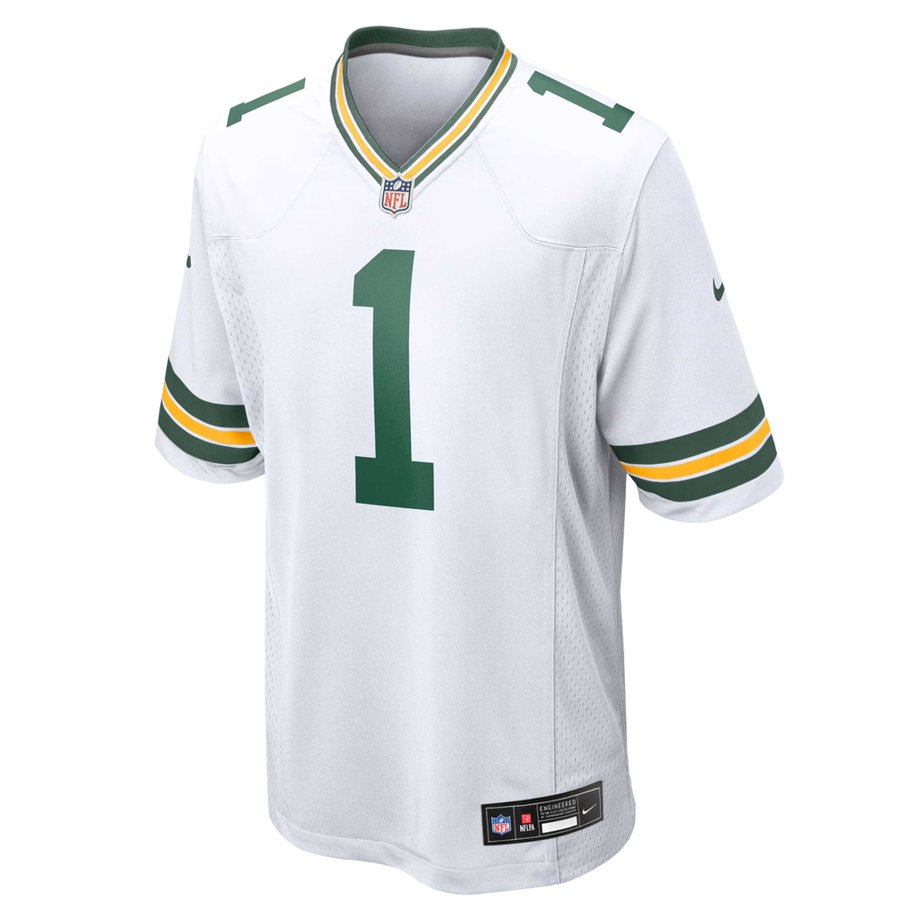 Men's Green Bay Packers Micah Parsons White Game Player Jersey