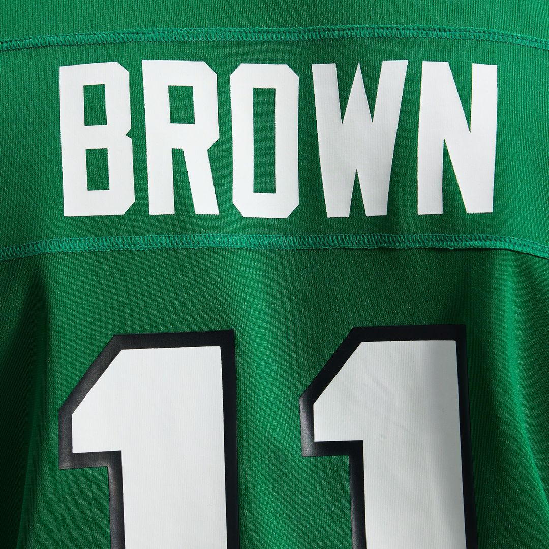 Men's Philadelphia Eagles A.J. Brown Midnight Green Team